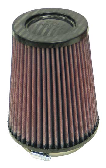 K&N Universal Air Filter RP-4980 Carbon Fiber Top