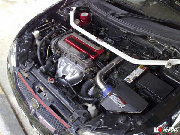 Ultra Racing 2-Point Front Upper Strut Bar for Infiniti G35/Nissan Sky