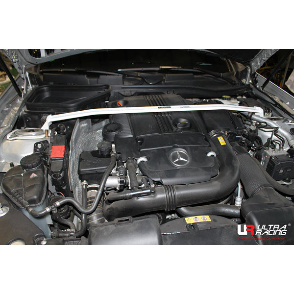 Ultra Racing Mercedes SLK (R172) Front Strut Brace URKR-TW2-3019