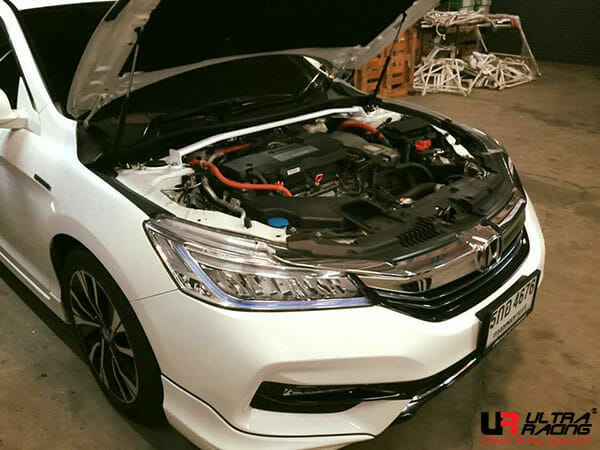 Ultra Racing 2-Point Front Upper Strut Bar for Acura TLX/Honda Accord