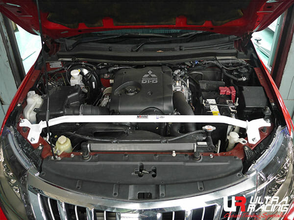 Ultra Racing 2-Point Front Upper Strut Bar for Mitsubishi Triton L200