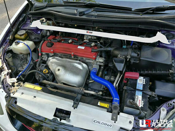 Ultra Racing 2-Point Front Upper Strut Bar for Toyota Caldina T240