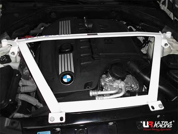 Ultra Racing 4-Point Front Upper Strut Bar for BMW 7 F01 740i