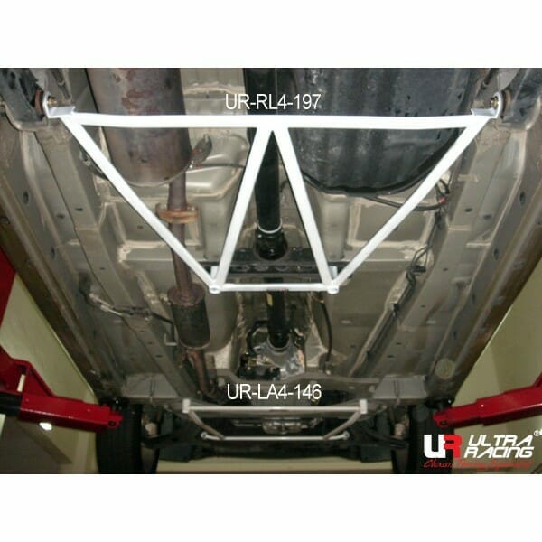 Ultra Racing 4-Point Front Lower Brace for Toyota Avanza F600 1.3