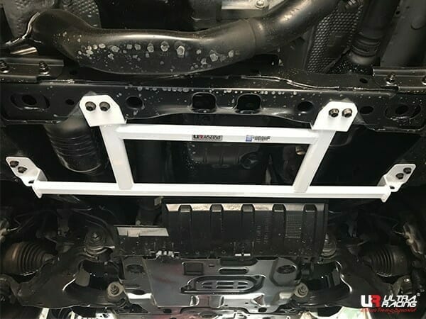 Ultra Racing 4-Point Front Lower Brace for Toyota FJ Cruiser 10-17