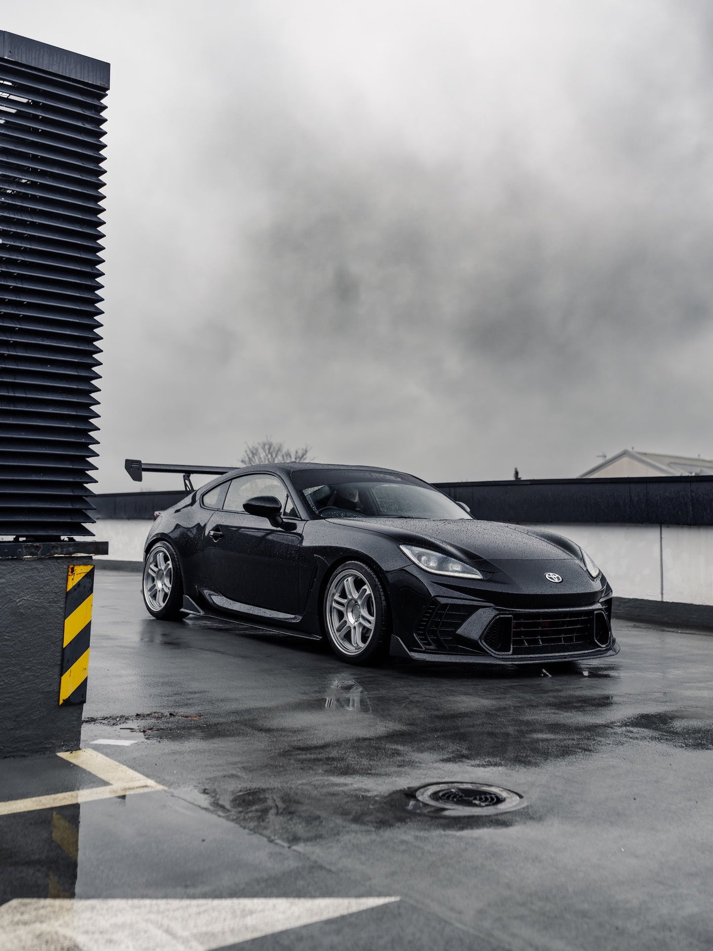 Adro Toyota GR86 Subaru BRZ Front Bumper with Carbon Lip