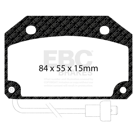 EBC Brakes Pad and Disc Kit (PDKF385)