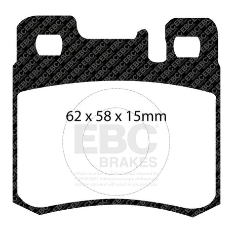 EBC Brakes Pad and Disc Kit (PDKR611) Image 1