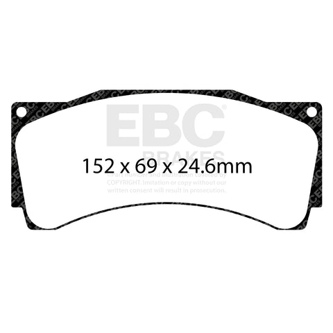 EBC SR Series Race Pads DP8080.18SR11 Image 2