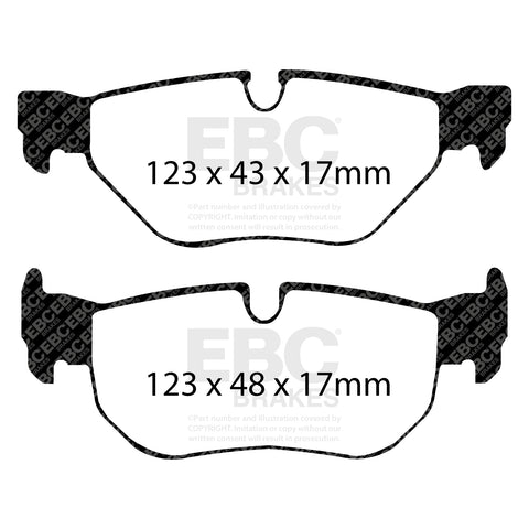 EBC Brakes Pad and Disc Kit (PD01KR122) Image 4