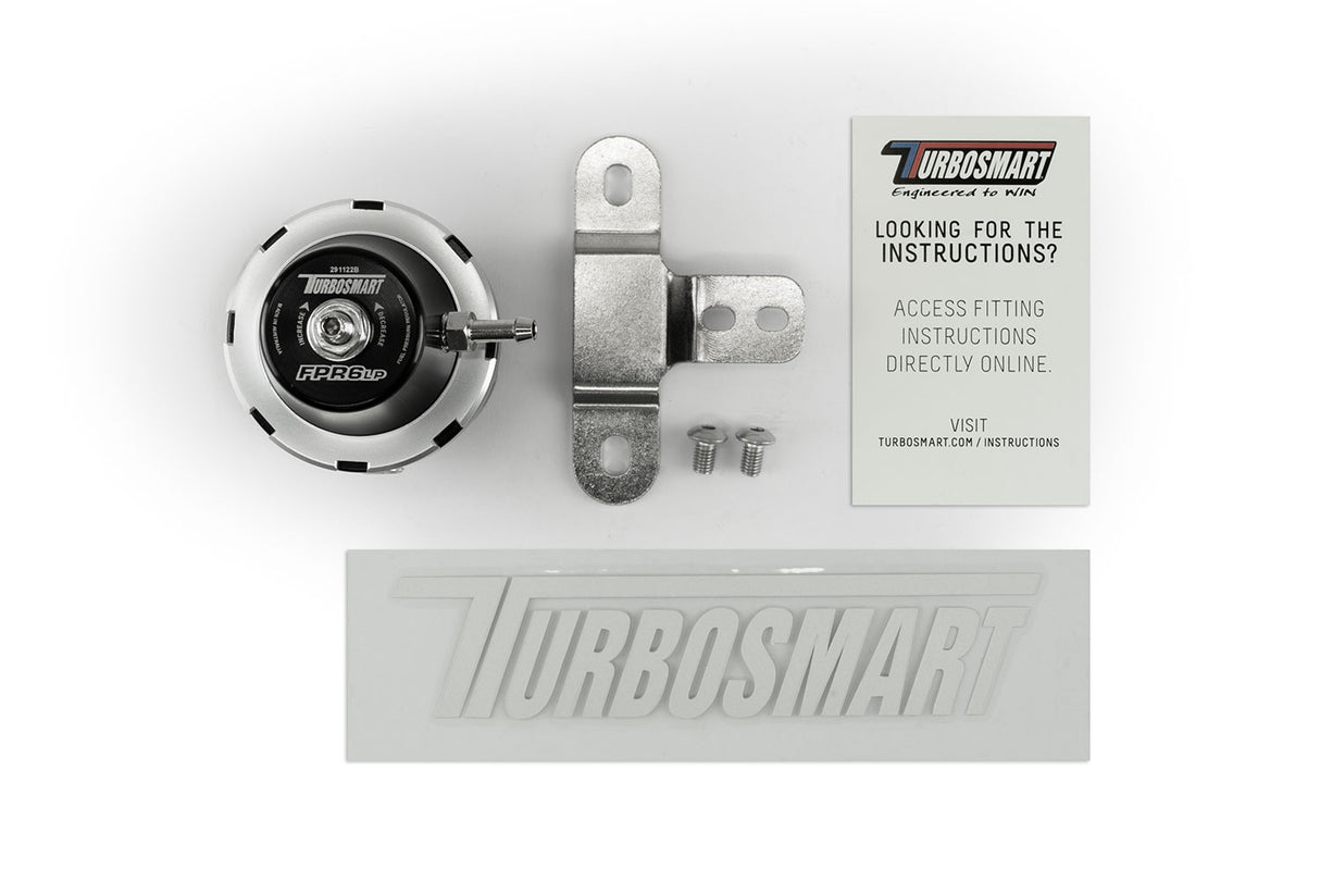 Turbosmart Turbosmart FPR6 LP - Fuel Pressure Regulator - Black – Image 4