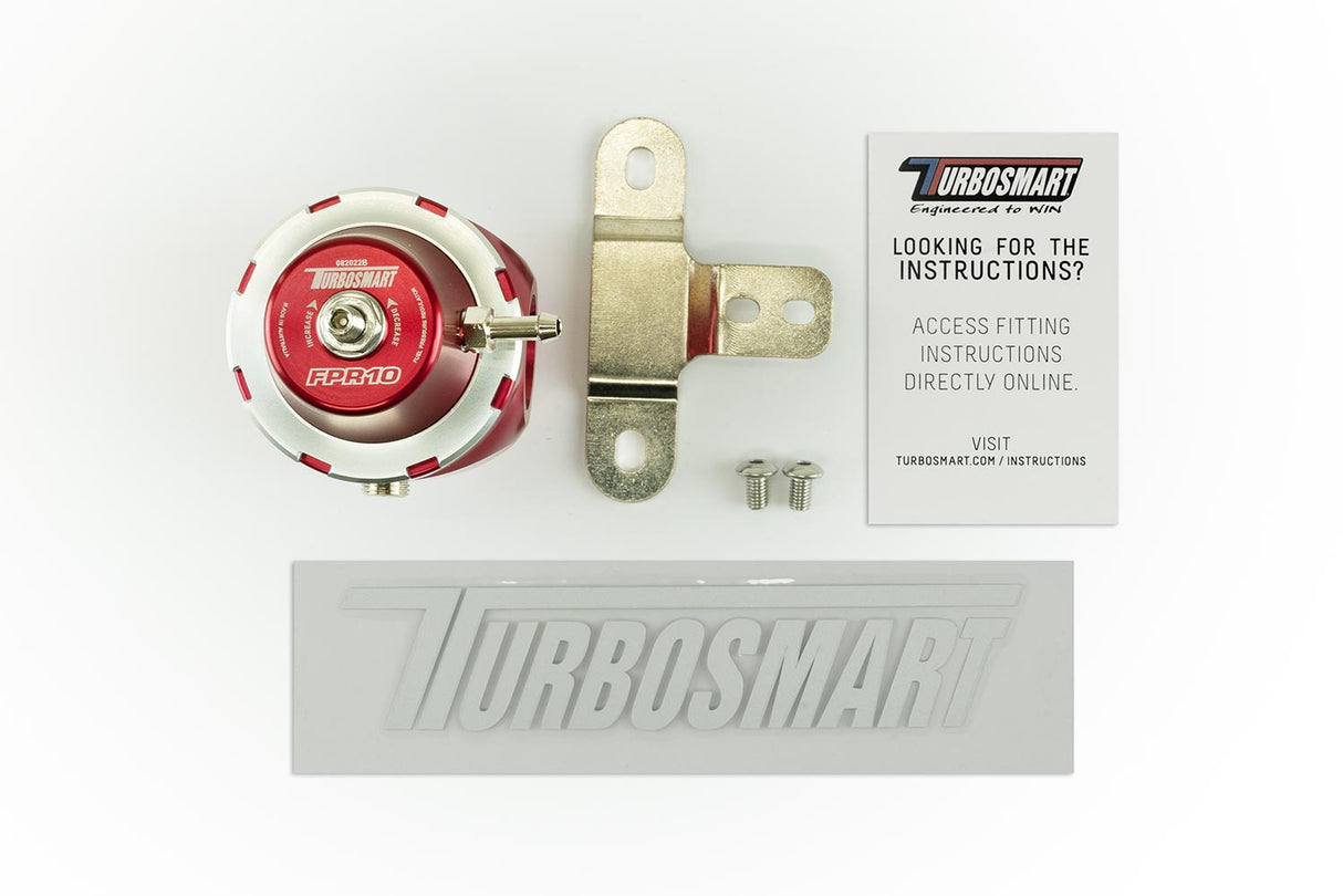 Turbosmart Turbosmart FPR10 - Fuel Pressure Regulator - Red – Image 4