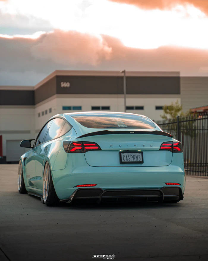 Adro Carbon Fibre V2 Rear Diffuser Tesla Model 3 | | Tesla Model 3