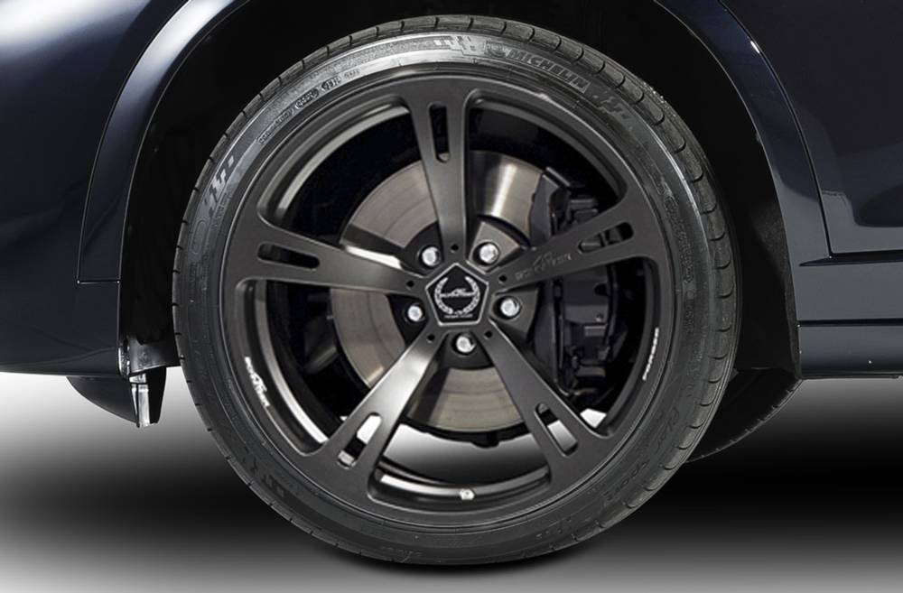 AC Schnitzer 20 Wheel & Tyre Set Type V Forged Anthracite Continental