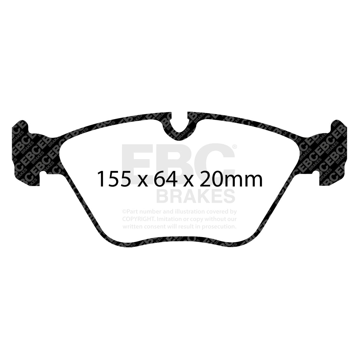 EBC Brakes Pad and Disc Full vehicle Kit (PD40K440) Image 4