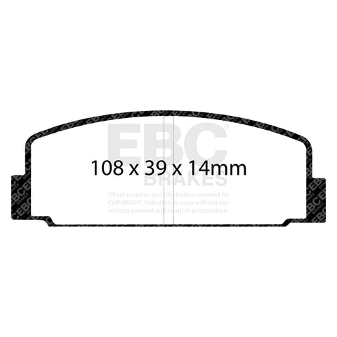 EBC Brakes Pad and Disc Kit (PDKR630) Image 3