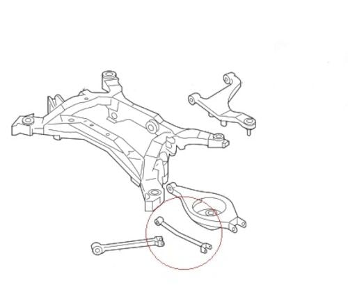 Nissan 350Z (2002-2009) Rear Lower Link Suspension Arm Bushes