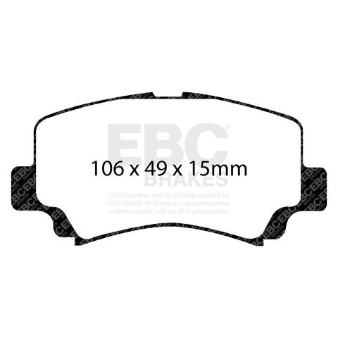 EBC Brakes Pad and Disc Kit (PD01KF1424)