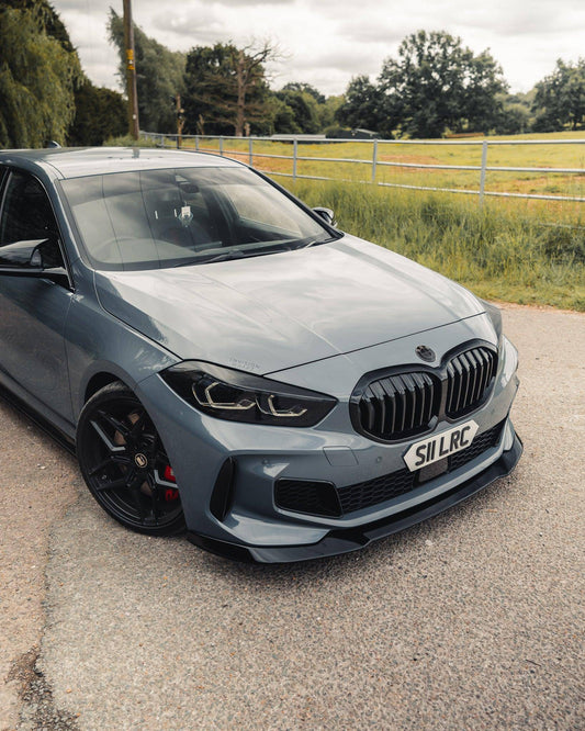 ZAERO EVO-1 Gloss Black Front Splitter BMW 1 Series F40