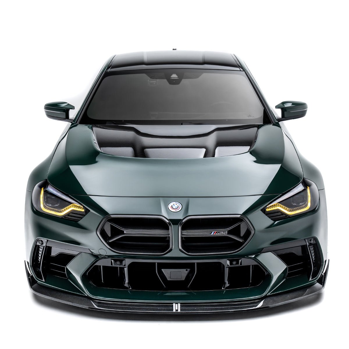 Adro Carbon Fiber Front Grilles for BMW G87 M2 (ADRO Bumper)