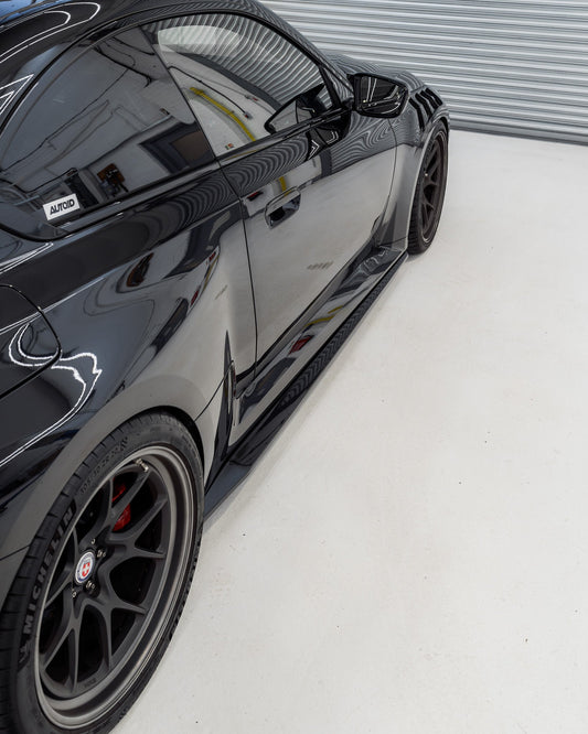 ZAERO EVO-S Side Skirts Gloss Black for BMW M2 G87