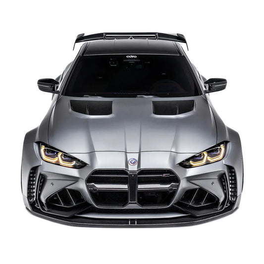 BMW M3 G80 & M4 G82 Dry Carbon Fibre Front Vented Bonnet by Adro (2021+) - | Front Hood | FD Racing