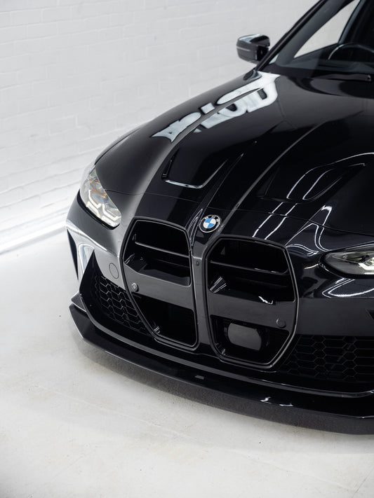 ZAERO EVO-S Front Kidney Grilles Gloss Black BMW M3/M4 G8X