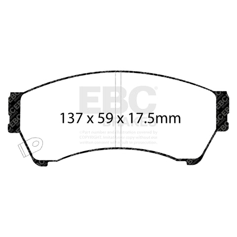 EBC Brakes Pad and Disc Kit (PDKF1131) Image 2