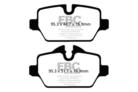 EBC Brakes Pad and Disc Kit (PDKR618) Image 4
