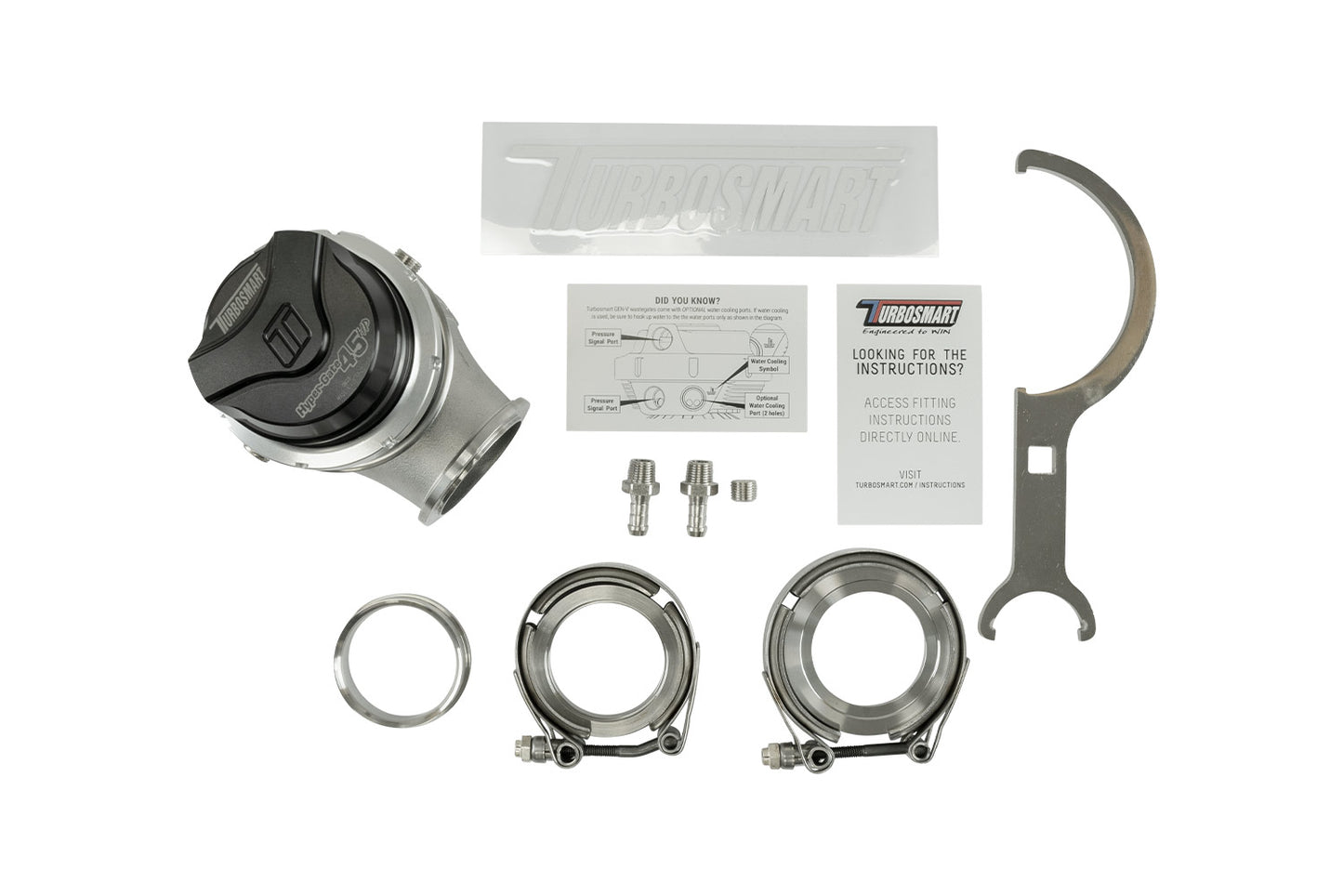 Turbosmart GenV HyperGate45HP 35psi Black