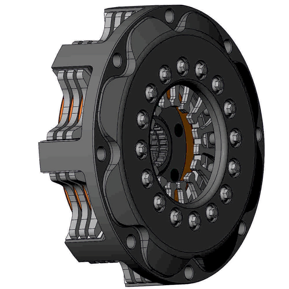 AP Racing CP6013 Ø140mm Triple Plate Sintered Race Clutch (Push Type, Endurance)