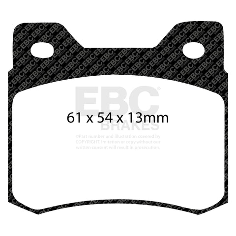 EBC Brakes Pad and Disc Kit (PDKR609) Image 2