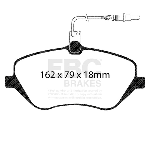 EBC Brakes Pad and Disc Kit (PDKF491) Image 4