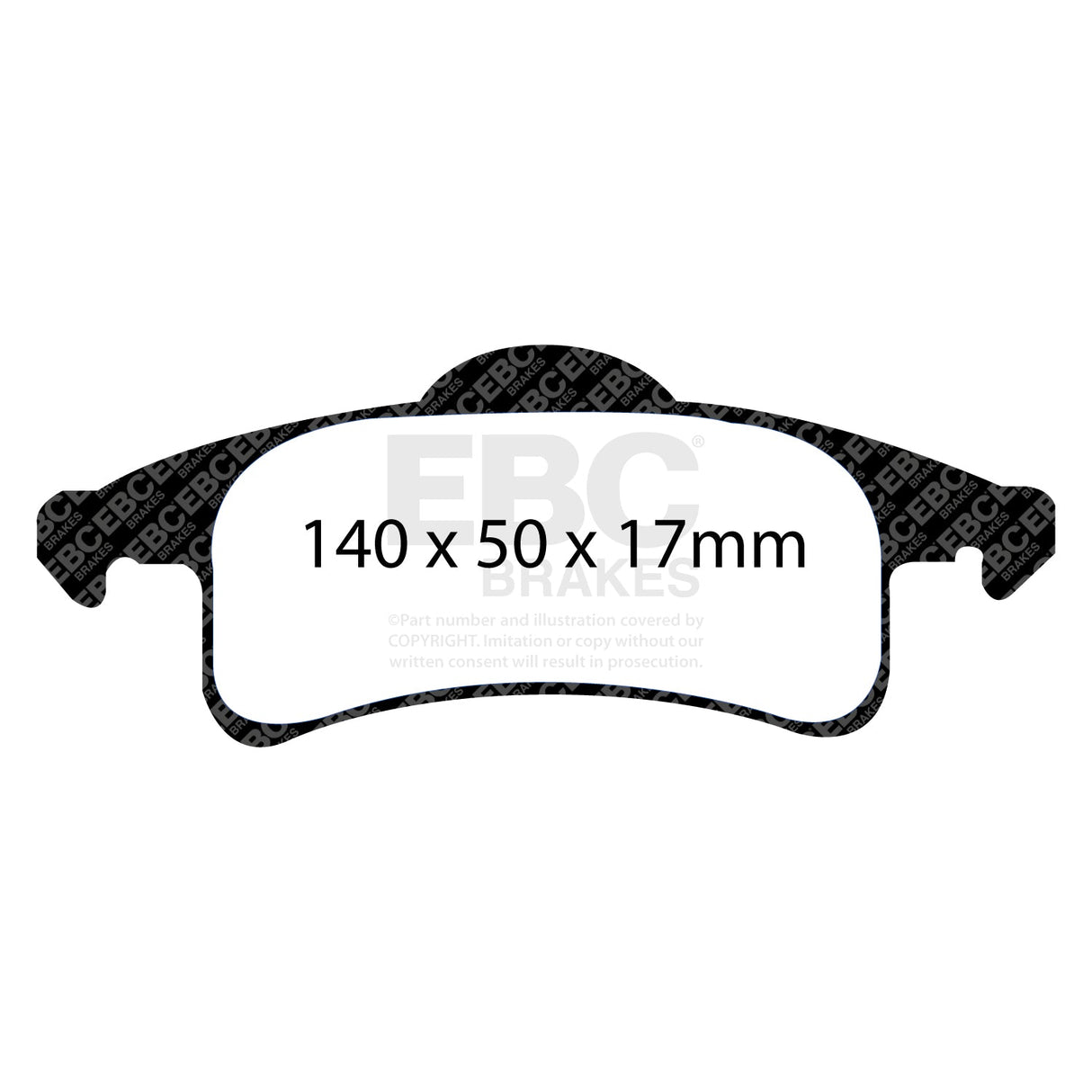 EBC Brakes Pad and Disc Kit (PDKR467) Image 2