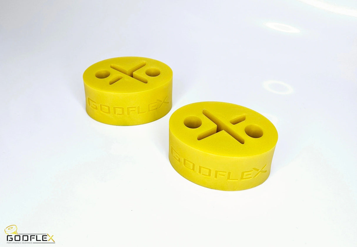 Rigid Exhaust Mount Hanger Bushes Pair Volkswagen Golf Mk7 (2012-2019)