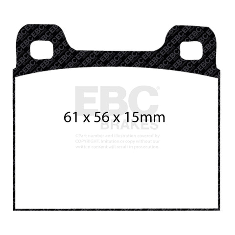 EBC Brakes Pad and Disc Full vehicle Kit (PD40K388) Image 5