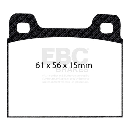 EBC Brakes Pad and Disc Kit (PDKR733) Image 1
