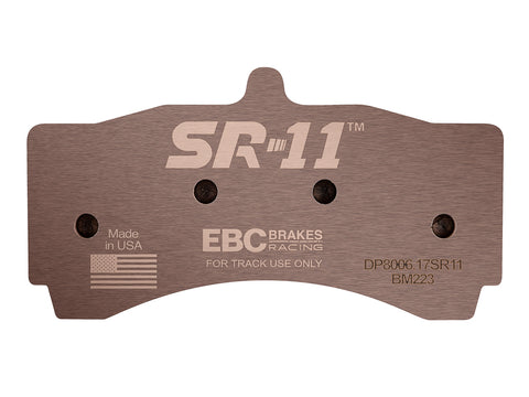 EBC SR Series Race Pads DP8006.17SR11 Front Image 2