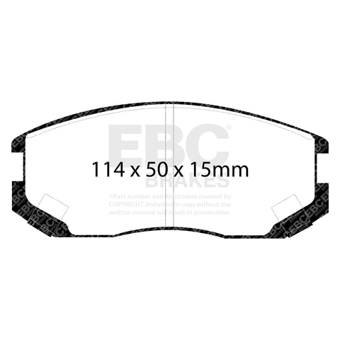 EBC Brakes Pad and Disc Kit (PDKF1299) Image 4