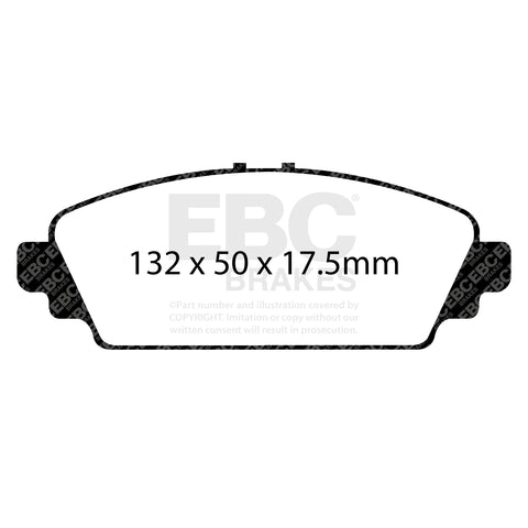 EBC Brakes Pad and Disc Kit (PD01KF652) Image 4