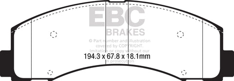 EBC Brakes Pad and Disc Kit (PD11KF1373) Image 4