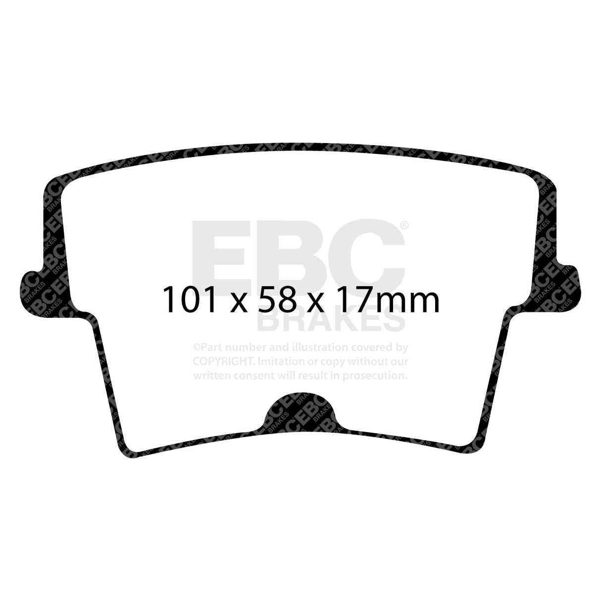 EBC Brakes Pad and Disc Kit (PDKR226) Image 1