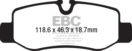 EBC Brakes Pad and Disc Kit (PDKR1069) Image 3