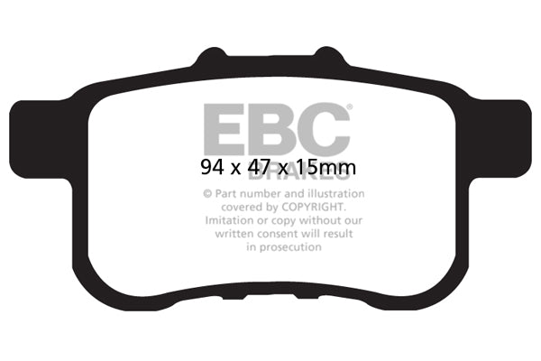 EBC Brakes Pad and Disc Kit (PDKR374) Image 3
