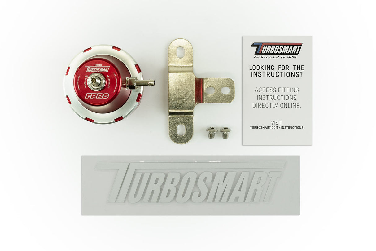 Turbosmart Turbosmart FPR8 - Fuel Pressure Regulator - Red – Image 4