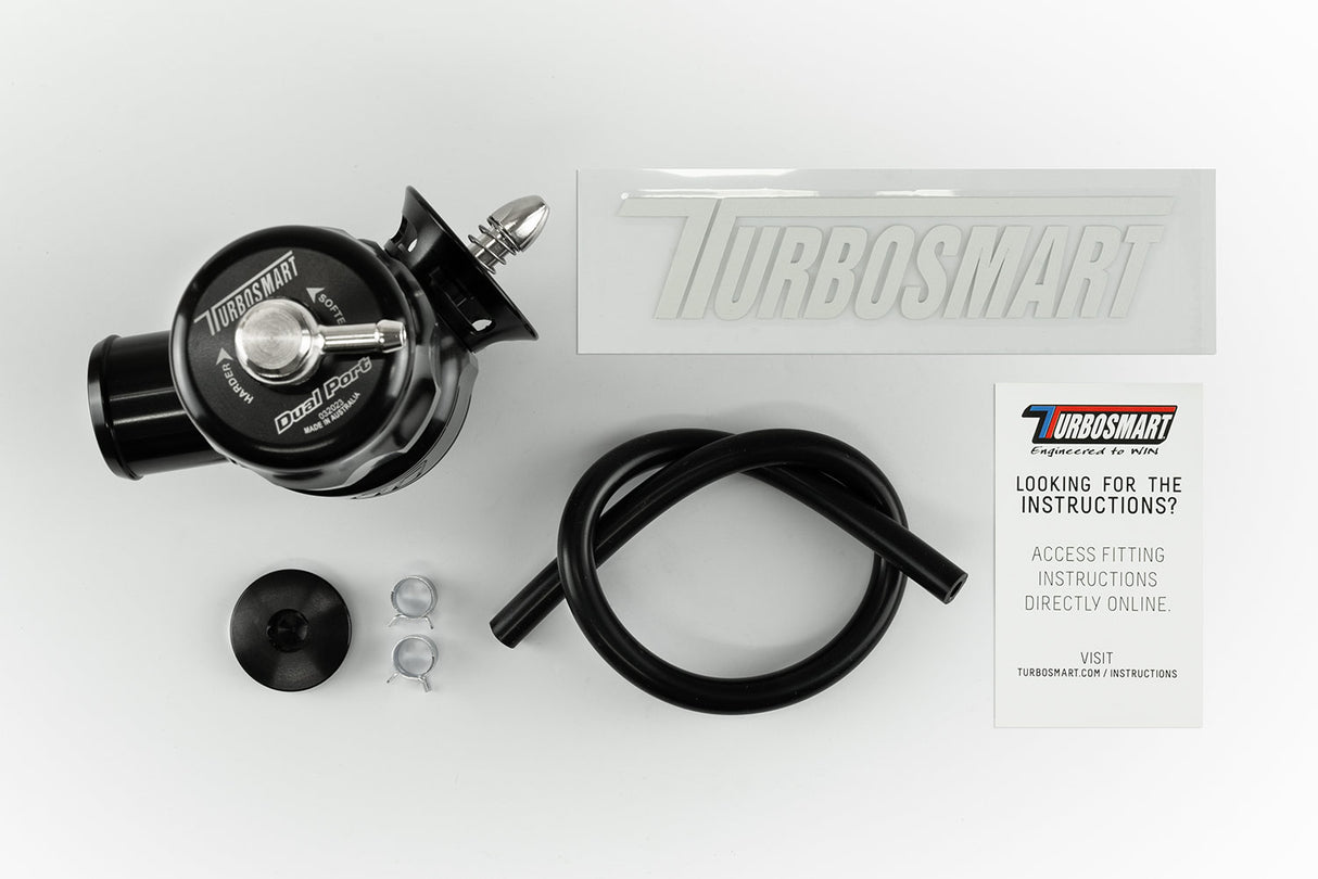 Turbosmart Turbosmart BOV SmartPort Dual Port Mitsubishi EVO VI-X-Black – Image 4