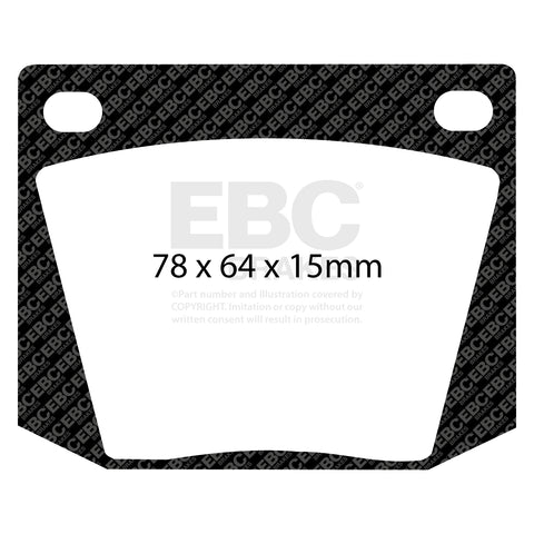 EBC Brakes Pad and Disc Kit (PDKF612) Image 4