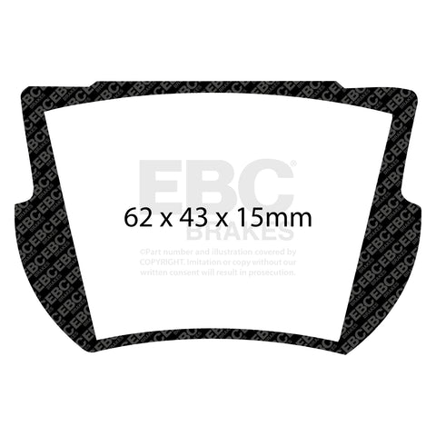 EBC Brakes Pad and Disc Kit (PD06KR246) Image 4