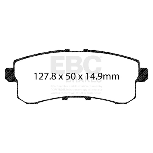 EBC Brakes Pad and Disc Full vehicle Kit (PD40K2336) Image 2