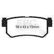 EBC Brakes Pad and Disc Kit (PDKR814) Image 1
